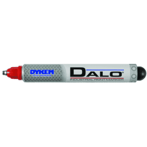 Dalo Medium Marker - Stainless Steel Ball Tip - Red